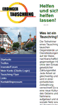 Mobile Screenshot of erdinger-tauschring.de